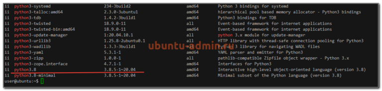 Как установить python на ubuntu